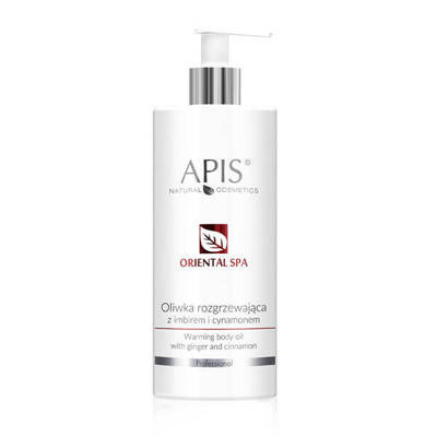 Apis Professional Oriental Spa Oliwka Rozgrzewająca z Imbirem i Cynamonem 500ml