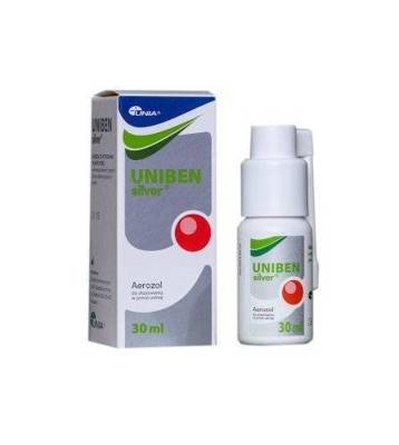 UNIBEN SILVER Aerozol do Stosowania w Jamie Ustnej 30 ml