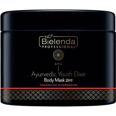 Bielenda Professional SPA Ayurvedic Youth Elixir  2w1 Maska do Ciała z Olejem Tamanu i Forskoliną 350g Best Before 30.06.24