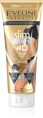 Eveline Slim Extreme 4D Złote Serum Wyszczuplające - Modelujące  250ml