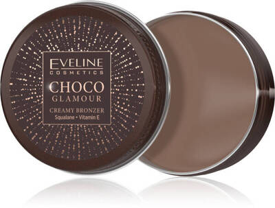 Eveline Choco Glamour Bronzer w Kremie Nr 02 Skwalan Witamina E 20g