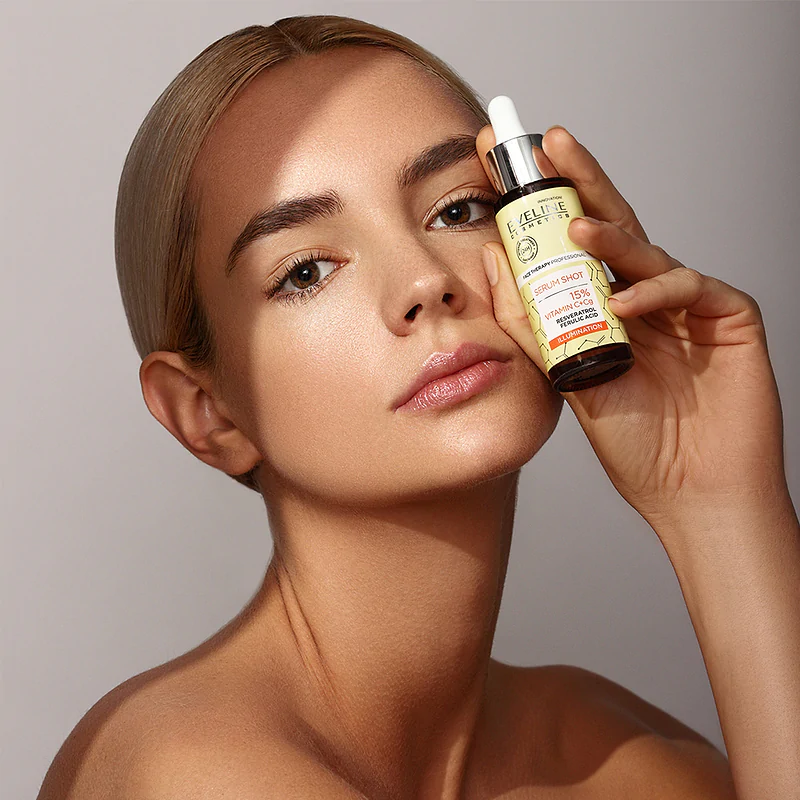 Eveline Serum Shot Illuminating Treatment 15 Vitamin C + Cg 30ml Cosmetics \ Face Care \ Face