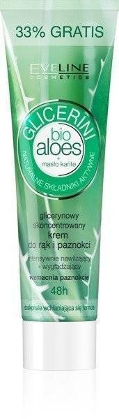 Eveline Glicerini Glycerin Hand And Nail Cream With Aloe Vera Moisturizing 100ml