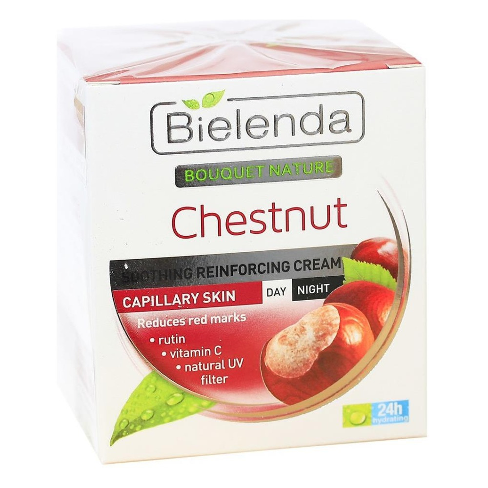 Bielenda Chestnut Strengthening Cream Vascular Skin Day and Night 50ml