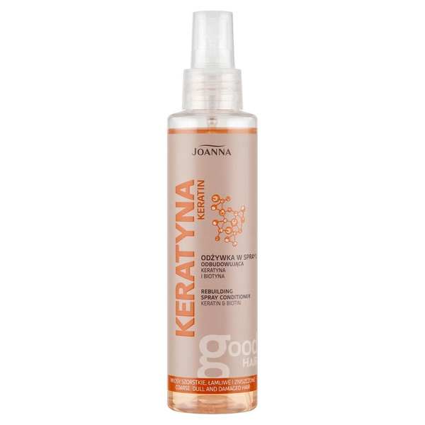Joanna Keratin Regenerating Conditioner Spray for Brittle and Damaged Hair 150ml