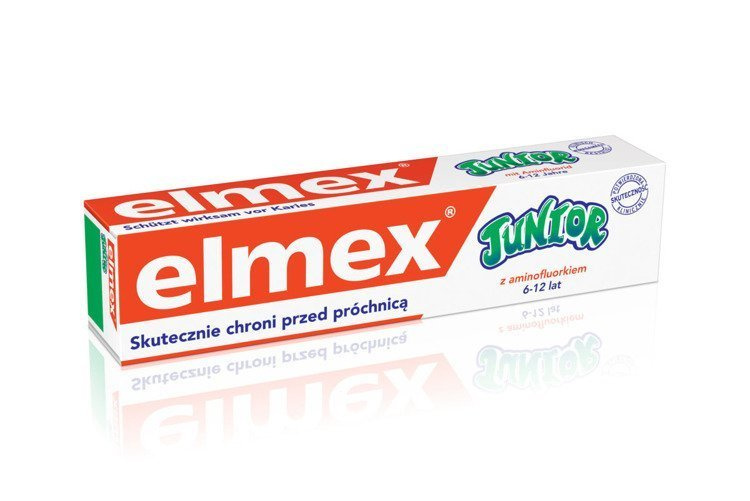 Elmex Junior Toothpaste Ages 6–12 with 1450ppm Fluoride 75ml