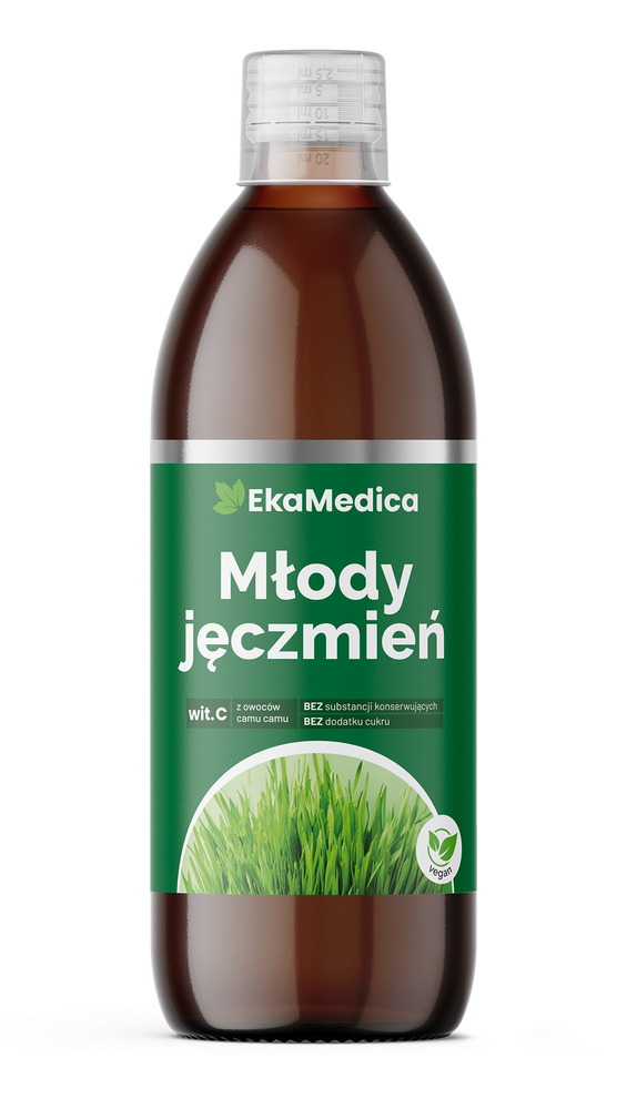 EKAMEDICA Natural Barley Juice 99,8% 500 ml
