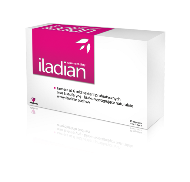 Aflofarm Iladian for Women's Intimate Health 10 Capsules Best Before 30.11.26