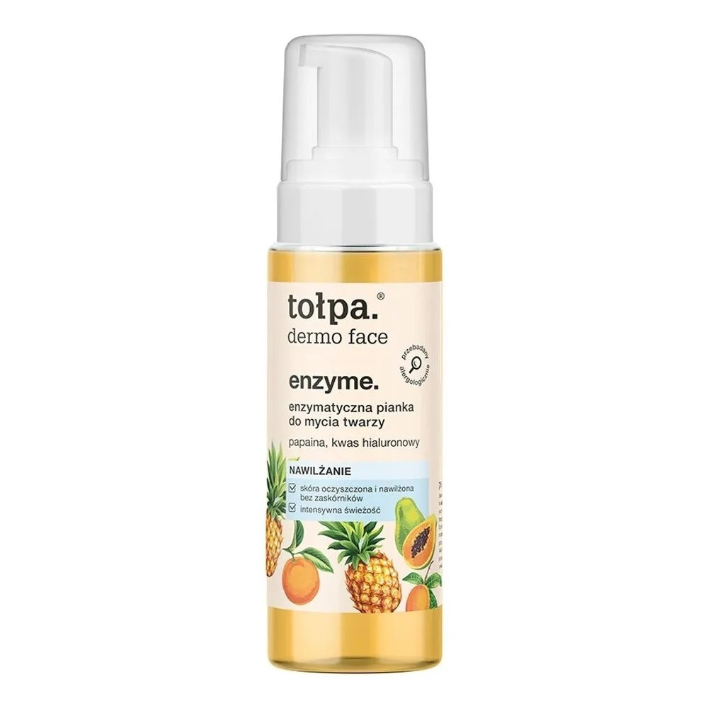 Tolpa Dermo Face Enzyme Foaming Face Cleanser with Papain and Hyaluronic Acid 150ml