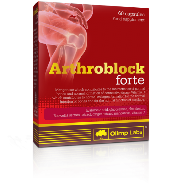 Olimp Arthroblock Forte for Normal Function of Cartilage and Formation of Connective Tissue 60 Capsules