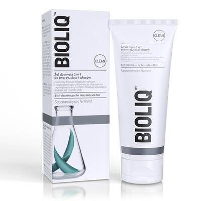Bioliq Clean Body and Hair Cleansing Gel Neutralizes Unpleasant Smells 3in1 180 ml