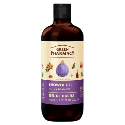 Green Pharmacy Fig and Argan Oil Shower Gel 500ml