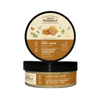 Green Pharmacy Sugar Body Scrub Manuka Honey and Olive Oil 200ml