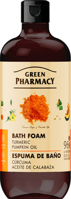 Green Pharmacy Bath Foam Turmeric and Pumpkin Oil 500ml