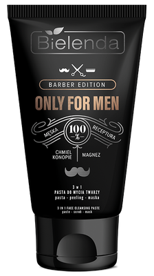 Bielenda Only for Men Barber Edition Face Cleansing Paste 3in1 150g