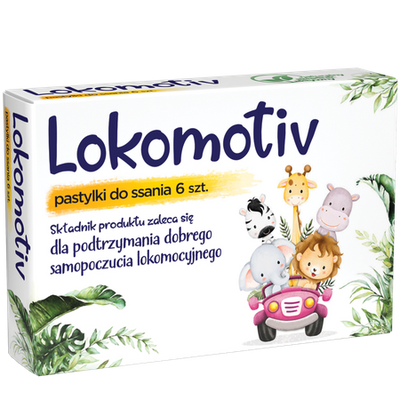 Aflofarm Lokomotiv Lozenges for Children In Locomotive Disease 6 Tablets