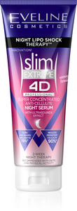 Eveline SLIM 4D EXTREME Super-concentrated Night Anti-Cellulite Serum 250ml