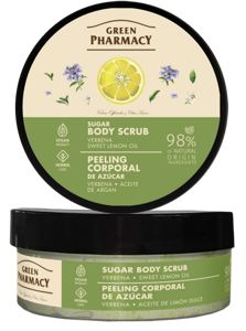 Green Pharmacy Sugar-Salt Body Peeling Verbena and Sweet Lemon Oil 200ml
