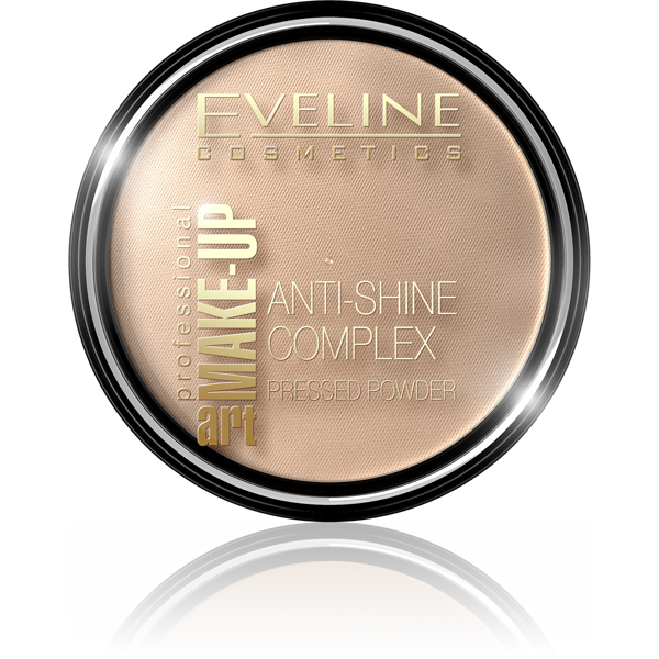 Eveline Make Up Art Anti-Shine Complex Pressed Powder No. 34 Medium Beige 14 g