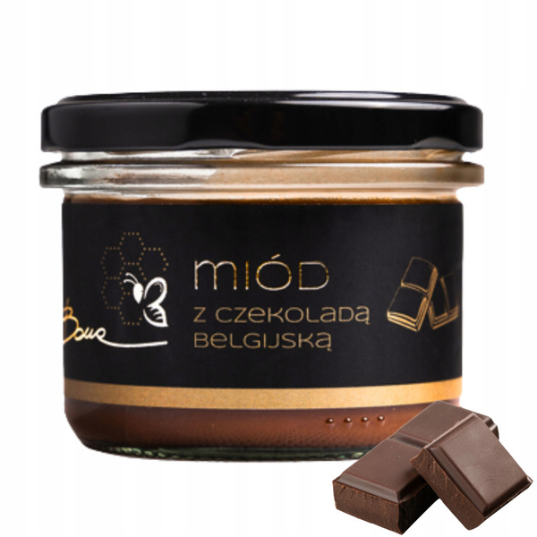 Bona Honey with Belgian Chocolate Natural Delicious Flavor 245g