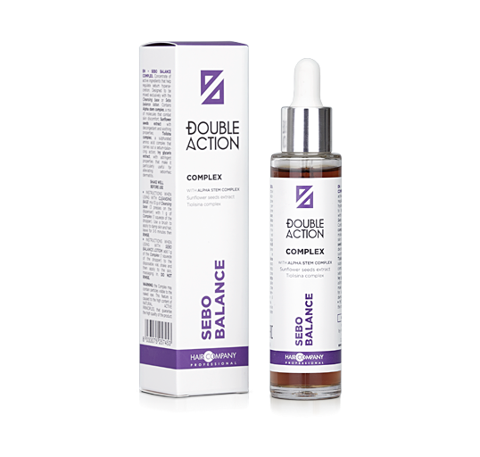 Hair Company Professional Double Action Sebo Balance Complex Concentrate of Active Ingredients Regulating Sebum Secretion 50ml
