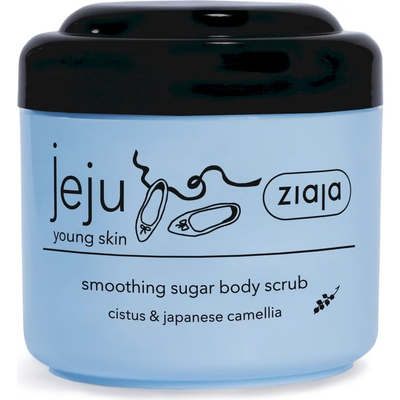 Ziaja Jeju Sugar Body Scrub With Pomegranate Mint Blackcurrant 200 ml