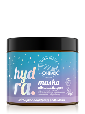 OnlyBio Hair in Balance Hydra Ultra-Moisturizing Mask for Dry and Dehydrated Hair 400ml