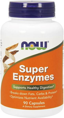 Now Foods Super Enzymes 90 Capsules