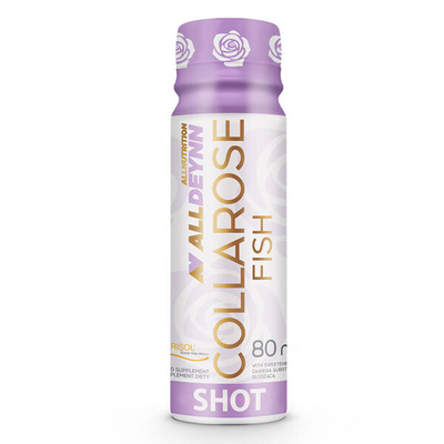 AllDeynn Collarose Fish Shot Fish Collagen Hydrolyzate Orange Cherry 12x80ml