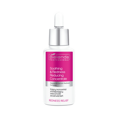 Bielenda Professional Redness Relief Soothing Concentrate Reducing Visibility of Redness for Sensitive and Capillary Skin 30ml