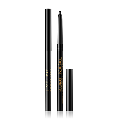 Eveline Mega Max Kajal Eye Pencil Black 1 Piece