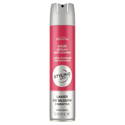 Joanna Styling Effect Extra Strong Hairspray with Keratin 250ml