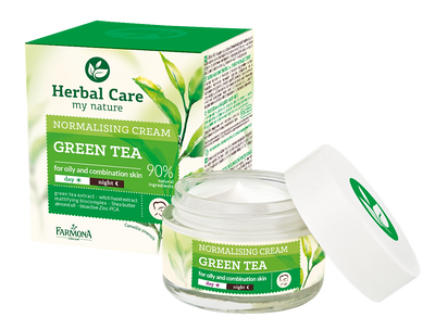 Farmona Herbal Care Normalizing Cream Green Tea for Mixed and Oily Skin 50ml
