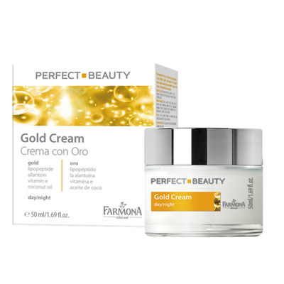 Farmona Perfect Beauty Anti-Wrinkle Face Cream with Gold and Vitamin E for Day and Night 50ml