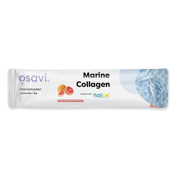 Osavi Marine Collagen from Wild Cod Powder with Grapefruit Flavour For Skin Elasticity and Bones 12g