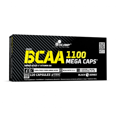 Olimp BCAA 1100 Mega Caps 120 Capsules