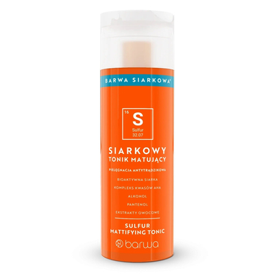 Barwa Sulfur Mattifying Tonic Anti-Acne Care 200ml ​