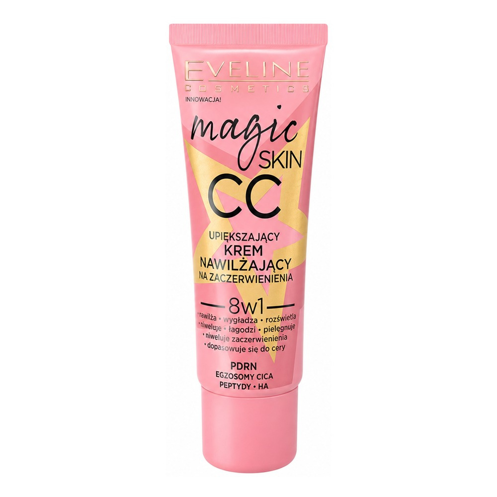 Eveline Cosmetics Magic Skin CC Beautifying Moisturizing Cream Neutralizes Redness 30ml