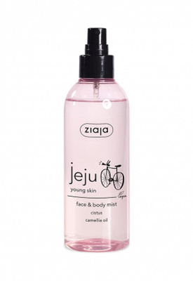 Ziaja Jeju Young Skin Face Body Mist with Mango Coconut Papaya Vegan 200ml