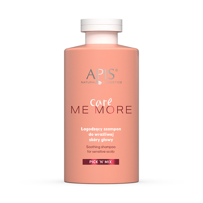 Apis Pick'N'Mix Care Me More Soothing Shampoo for Sensitive, Irritated Scalp 300ml