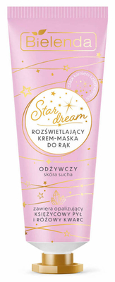 Bielenda Star Dream Illuminating Nourishing Hand Cream Mask for Dry Skin 50ml 