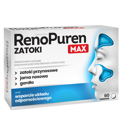 Aflofarm Renopuren Sinus Max Immune System Support 60 Pieces