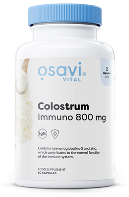 Osavi Colostrum Immuno 800mg 60 caps for immune support