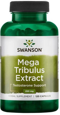 Swanson Mega Tribulus Extract 250mg 120 Capsules