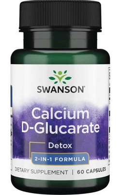 Swanson Calcium D-Glucarate 60 Capsules