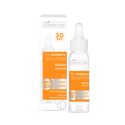 Bielenda Skin Academy Solution Protective Serum SPF 30 UVA + UVB for All Skin Types 25ml