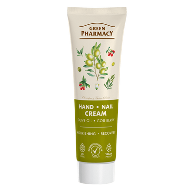 Green Pharmacy Hand and Nail Cream Olive Oil and Goji Berries 100ml