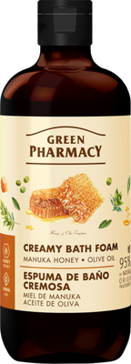 Green Pharmacy Creamy Bath Foam Manuka Honey and Olive Oil 500ml