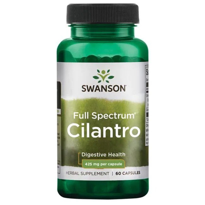 Swanson Full Spectrum Cilantro 425mg 60 Capsules