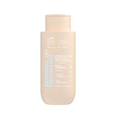 Bielenda Private Spa Moisturizing Hydro-Milk for Bath and Shower Jasmin Blossom 300ml